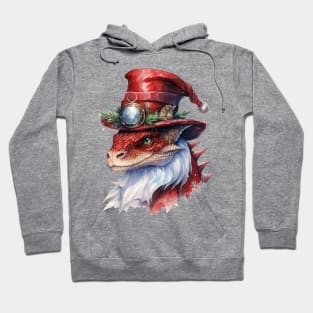 Steampunk Christmas Dragon Hoodie